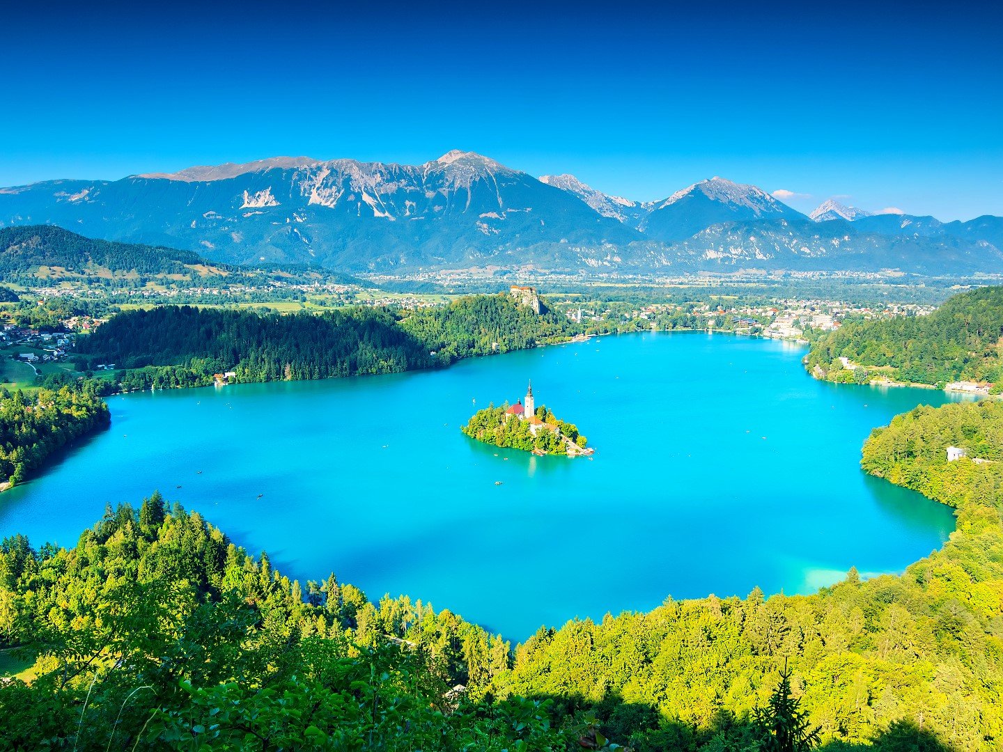 Экскурсия в Любляну и на озеро Блед (из Хевиза)