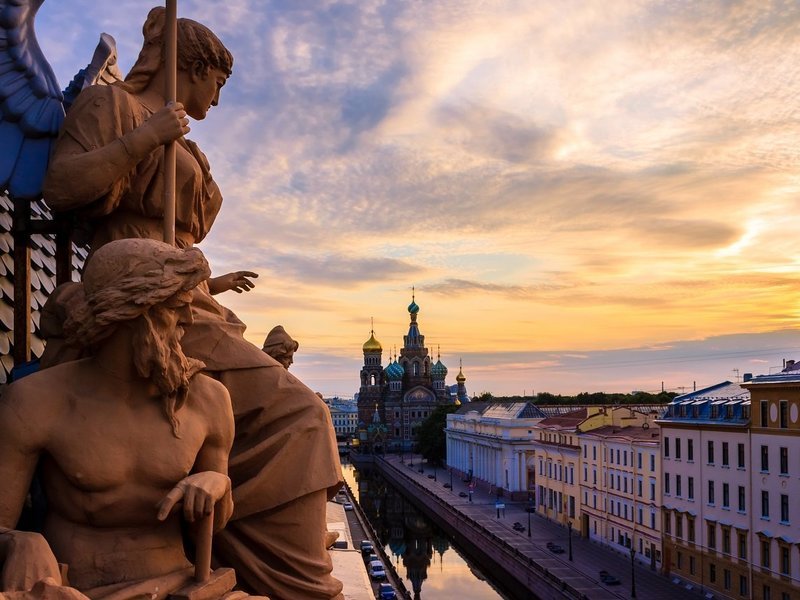 Ночная экскурсия по Санкт-Петербургу (развод мостов)