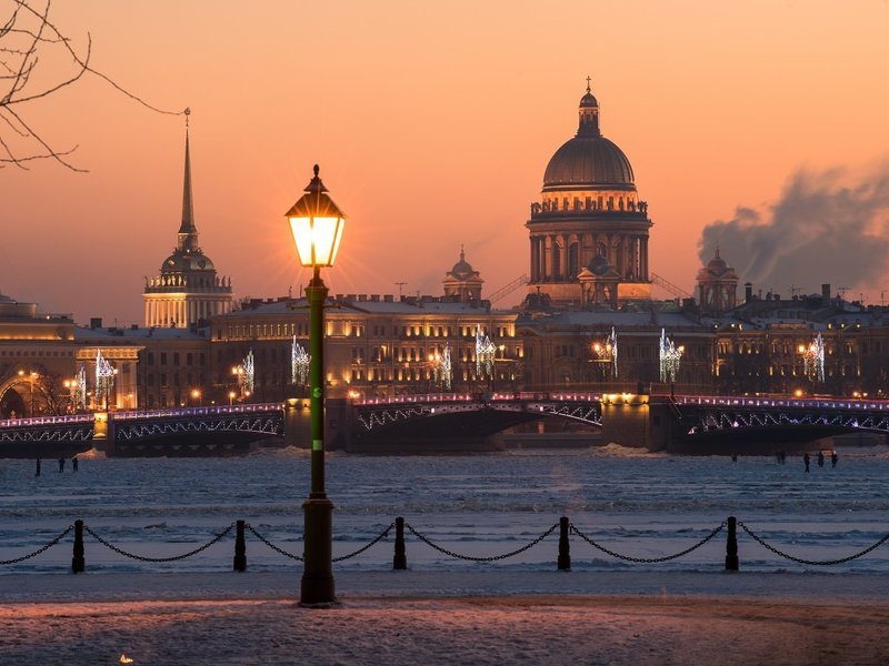 Ночная экскурсия по Санкт-Петербургу (развод мостов)